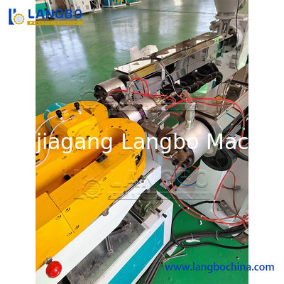 Máquinas Extrusoras para Fabricación de Tuberías/Mangueras/Tubos Corrugados de Pared Simple de Plástico PVC PP PE