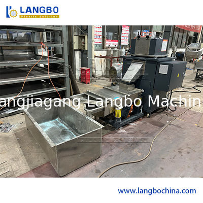 Plástico del extrusor de solo tornillo que recicla la máquina 150kg del granulador/la capacidad de H