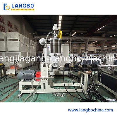 Línea de producción de extrusión de tiras de precios de plástico Extrusora de perfiles de PVC Máquina de fabricación de porta etiquetas de precios de PVC