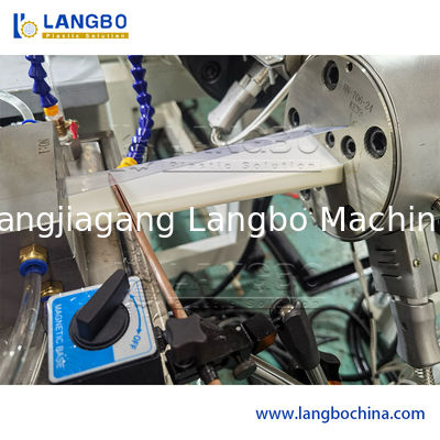 Plastic PP / PE / LDPE Soft PVC Transparent Profile Extruder Making Machine