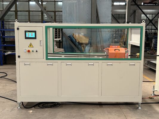 Línea de producción de extrusión de tuberías de suministro de agua, gas y aceite de plástico PE HDPE PPR, extrusora de un solo tornillo, máquina para fabricar tuberías