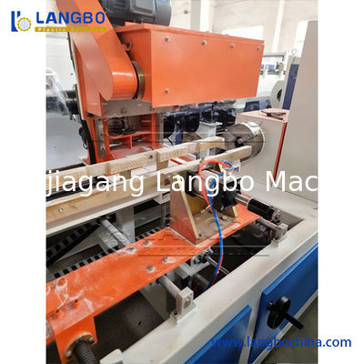 Máquina automática de perforación de tuberías para plástico PVC PE PP Máquina de ranura de tuberías con control PLC Máquina de perforación de tuberías de agua de PVC