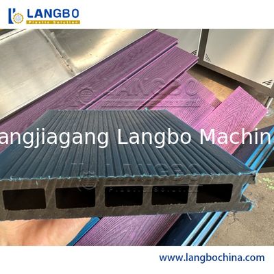 Línea 100 de la protuberancia del perfil del CE WPC - alta capacidad de producción 150KG/H