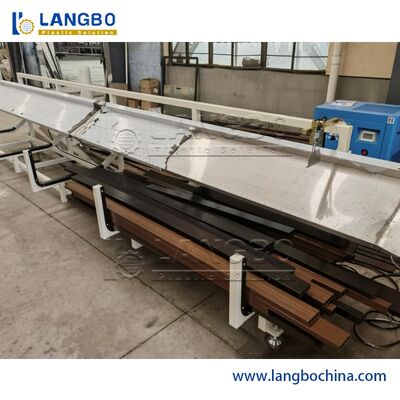 Línea diseño de la protuberancia del perfil del PVC/de WPC del tornillo del doble del motor de