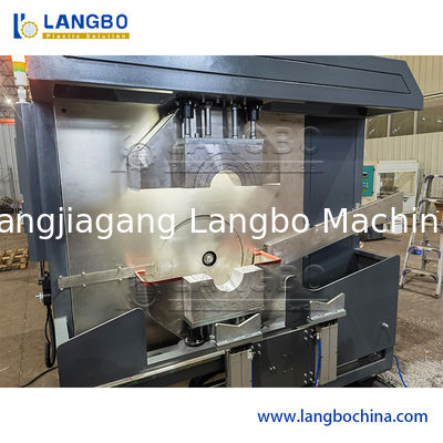 Máquina de corte de hilos de tuberías de PVC con sistema de control CNC/PLC de 16 a 160 mm de alcance y centradura automática para tuberías de plástico