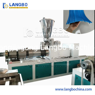 Línea de producción de extrusión de perfiles de barra de tira impermeable de plástico a precio de fábrica