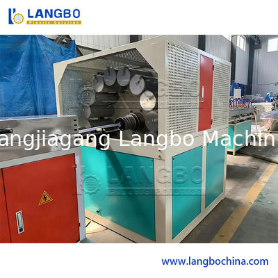Máquina para la fabricación de tubos de tubería de jardín reforzada con tubería de tubería de fibra de PVC