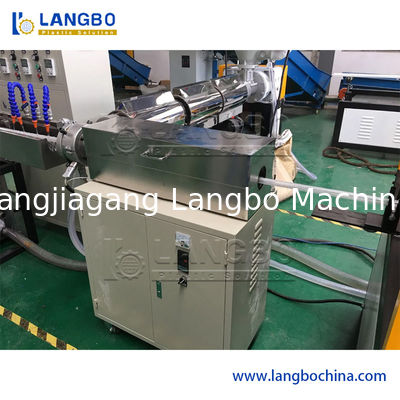 Máquina de extrusión de tuberías de manguera de jardín reforzada con fibra para riego por goteo agrícola