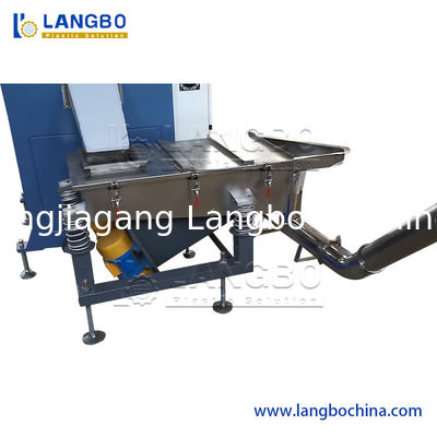 Máquina de producción de gránulos de plástico de tornillo simple PP PE PVC