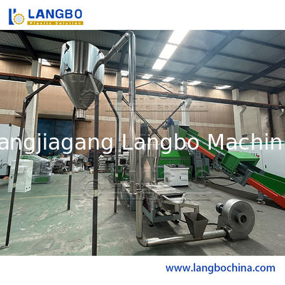 Plastic Recycling Washing Crushing Granulating Pelletizing Production Line