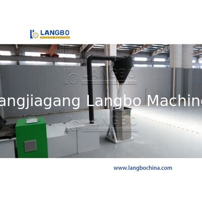 Máquina granuladora de anillo de agua para residuos plásticos PE PP ABS