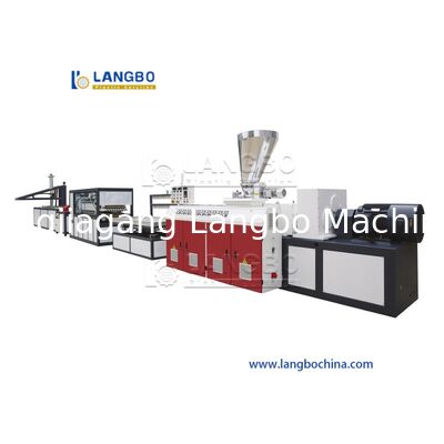 Máquinas/extrusoras para la fabricación de perfiles de paneles de techo de PVC de plástico