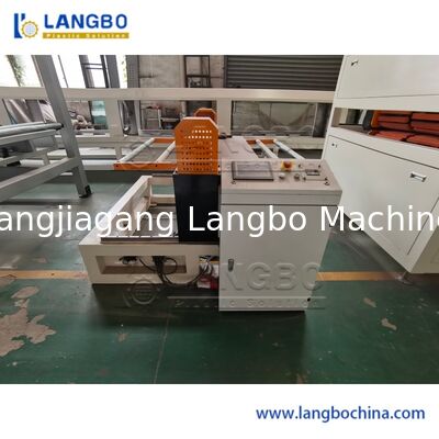 Hoja automática del PVC que hace la máquina, cadena de producción del PVC del panel del hueco del poder 55KW