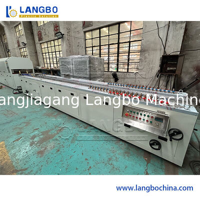 55/110 Conical Twin Screw Extruder PVC Profile Extrusion Line for 1180mm Cable Trunk with 22KW Motor Power