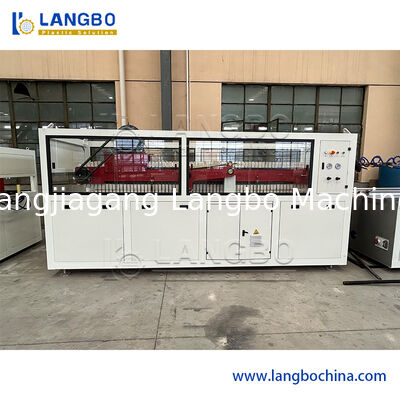 Línea de producción de extrusión de máquina para fabricar tubería compuesta corrugada de plástico PP HDPE Mpp PE, perfil WPC