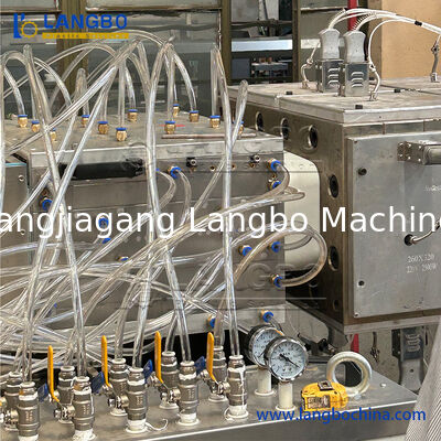 Línea de producción de extrusores de plástico PC/PVC/PP/PE/ABS/PMMA