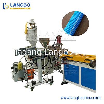Lavadora de tuberías con aire acondicionado Línea de extrusión de tuberías onduladas PE PP PA PVC EVA