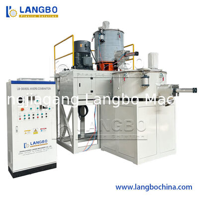 Máquina auto del mezclador del PVC del ISO con rendimiento durable de los transportadores de tornillo alto