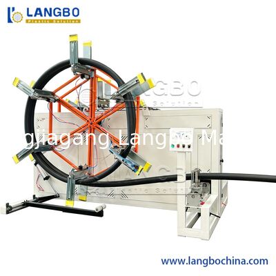 Máquina automática de extrusión de tuberías de cable de agua de plástico HDPE PE