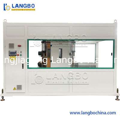 PE tubo de pared hueca de gran diámetro doble extrusora de tornillo único extrusión de la línea de producción de plástico máquina de fabricación