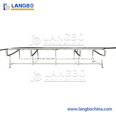 PE tubo de pared hueca de gran diámetro doble extrusora de tornillo único extrusión de la línea de producción de plástico máquina de fabricación