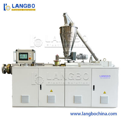 Extrusora de tuberías de PVC CPVC 75 - 250 mm Línea de producción de tuberías de plástico