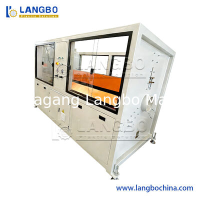 75 - 315 mm Línea de extrusión de tuberías de PVC 25 mm con máquina de socket making