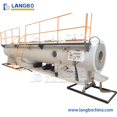 Máquina de extrusión de tuberías de PVC UPVC 75-250 mm con extrusora 80/156