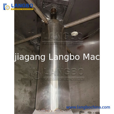 Tipo espiral mezclador de gran tamaño de partículas de plástico secado mezclador de color vertical