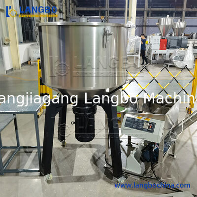 Pellets de plástico de acero inoxidable mezclador de colores de plástico vertical