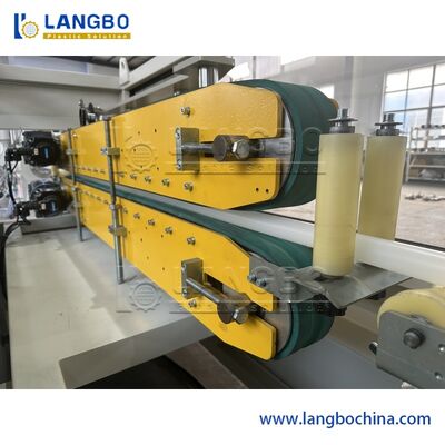 Línea de poco ruido 3 fabricación de la protuberancia del tubo de 20-63m m PPR del tubo de la fibra de vidrio de la capa PPR