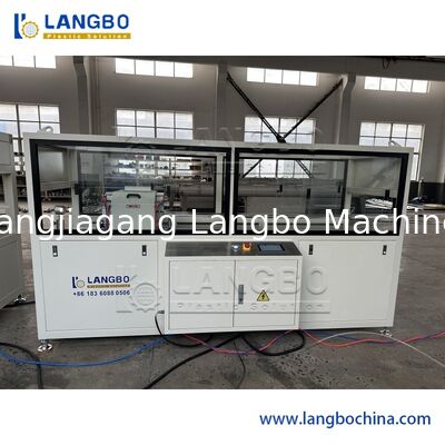 Línea de extrusión de tuberías PPR de coextrusión de 3 capas con capacidad de 350 kg/h y control PLC SIEMENS