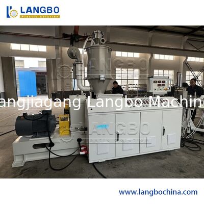 Línea cónica medición en línea de la protuberancia del tubo de PPR del peso del tubo del tornillo del gemelo