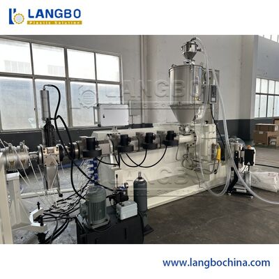 Línea de extrusión de tubos PPR de 16-63 mm con extrusora de tornillo único de 60 mm