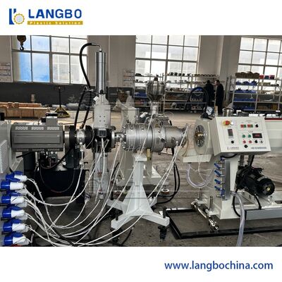 Tubo plástico de PPR PE que hace línea el PLC de 3 capas teledirigido