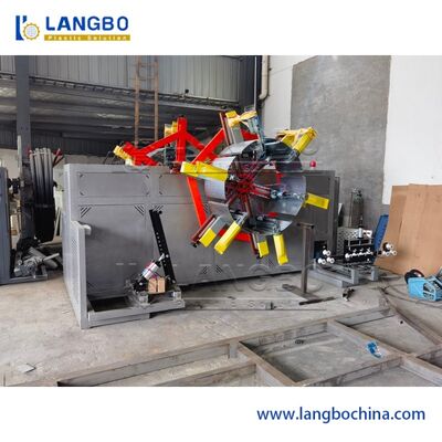 Máquina enrolladora de tubos PE blandos para componentes eléctricos Schnider para tubos de 16-160MM