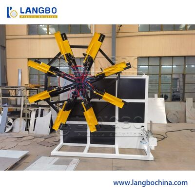 Máquina enrolladora de tubos PE blandos para componentes eléctricos Schnider para tubos de 16-160MM