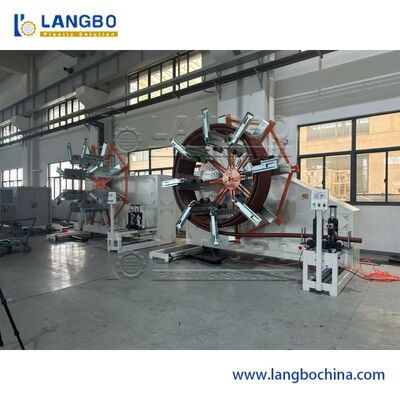 Manguera corrugada de plástico PE, tubo blando, enrollador para máquina de fabricación de bobinas