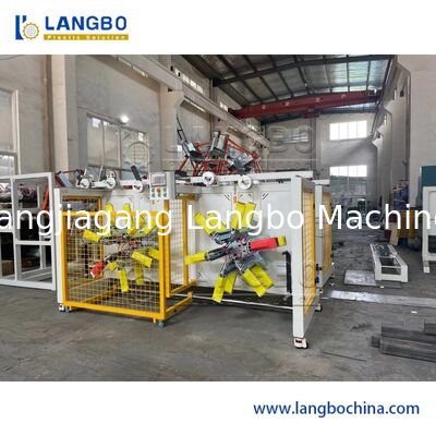 Sistema avanzado de bobinado de manguera de PE 0,1-10 m/min Velocidad de bobinado Máquina de bobinado de tuberías HDPE para tuberías procesadas