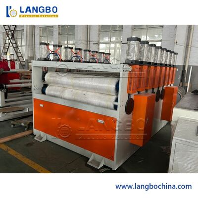 Línea de la protuberancia de la hoja del tablero de la espuma del PVC de ABB ignífuga