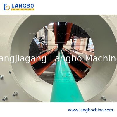 PVC alcantarillado de drenaje de plástico de tubería de cable de conducto de suministro de agua de pared sólida Extrusión de la máquina de fabricación