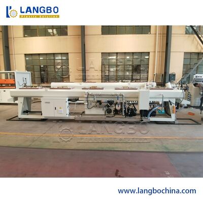 Línea de producción de tuberías de PVC con extrusión paralela de tornillos gemelos y corte preciso