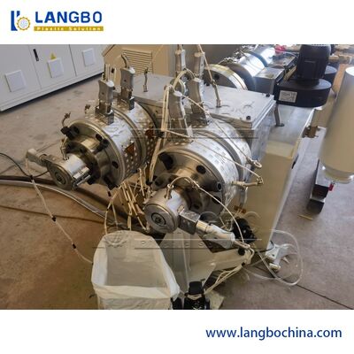 Máquina Extrusora de Plástico de 630 mm de Doble Tornillo para Tubería de PVC