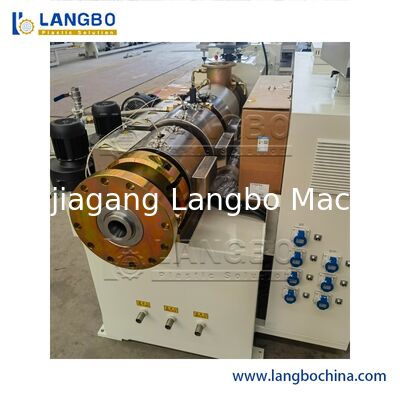 Extrusor de tornillo del gemelo del Pvc del tubo de agua, máquina plástica de la protuberancia del control automático