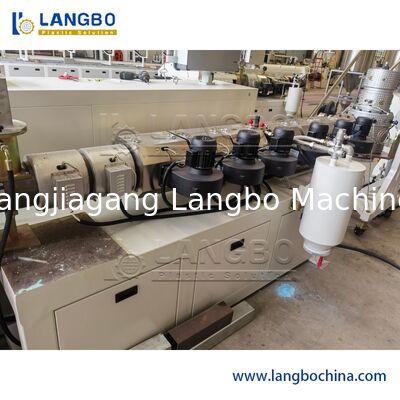 Extrusor de solo tornillo del tubo de la manguera del PVC/de la PU 15 de alto rendimiento - 200m m atornillan el diámetro