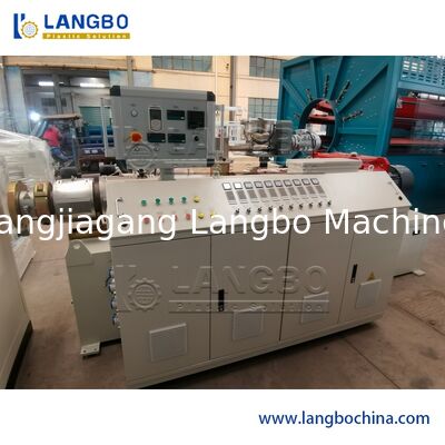 Extrusor de tornillo del gemelo del Pvc del tubo de agua, máquina plástica de la protuberancia del control automático