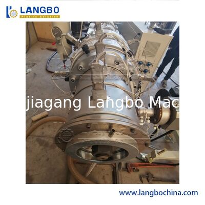 Máquina de fabricación de tuberías de plástico de PVC HDPE PE de alta tecnología de 315 mm