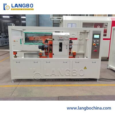 Línea de producción de tuberías de PVC con extrusión paralela de tornillos gemelos y corte preciso