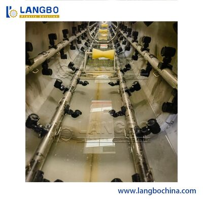 Máquina de fabricación de tuberías de PVC de 75-250 mm 55KW/75KW Motor 600-800KG/H Capacidad