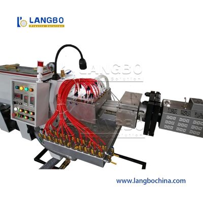 Máquina de filtro de medios de Mbbr Máquina de fabricación de extrusores de tubos de filtro de medios de Mbbr HDPE